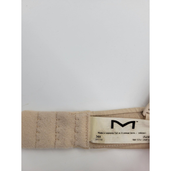 Maidenform Underwire Push Up Bra Self Expressions Tan Convertible Size 34A - Picture 6 of 7